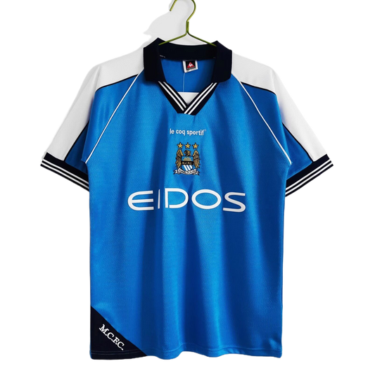 Manchester City Retro Home Kit 99/01