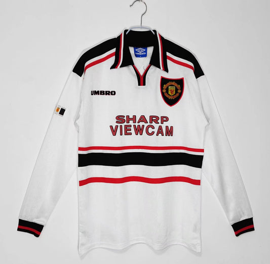 Manchester United Retro Long Sleeve Away Kit 97/98