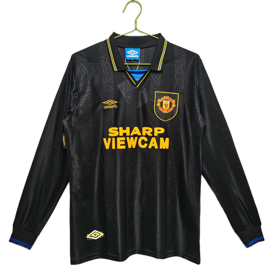 Manchester United Retro Long Sleeve Away Kit 93/94