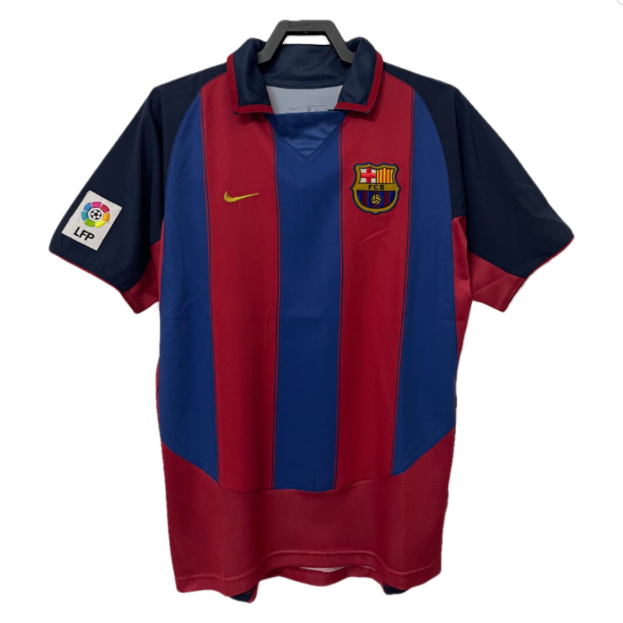 Barcelona Retro Home Kit 03/04