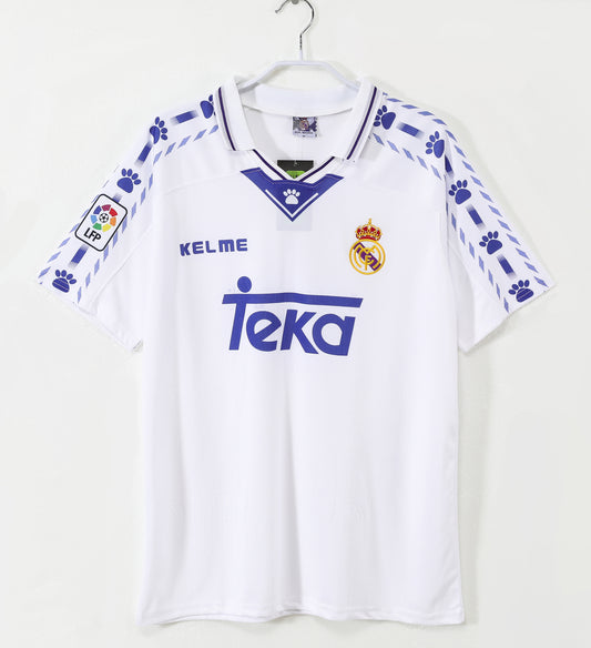 Real Madrid Retro Home Kit 96/97