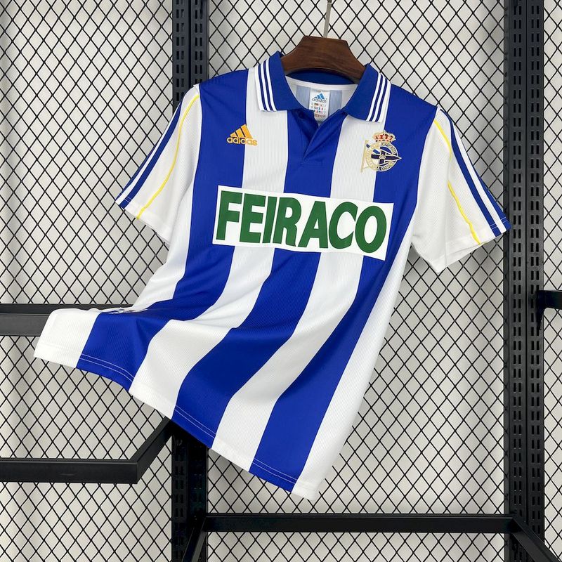 Deportivo de La Corūna Retro Home Kit 99/00