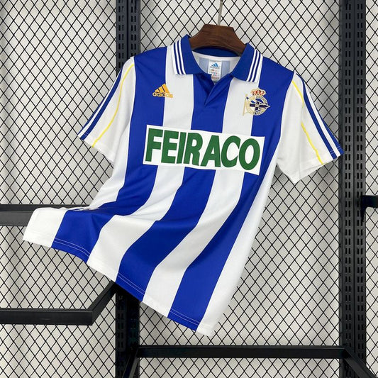 Deportivo de La Corūna Retro Home Kit 99/00