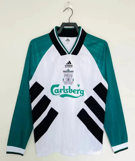 Liverpool Retro Long Sleeve Away Kit 93/95