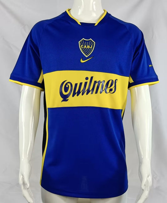 Boca Juniors Retro Home Kit 01/02