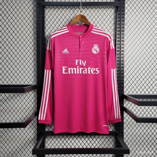 Real Madrid Retro Long Sleeve Away Kit 14/15