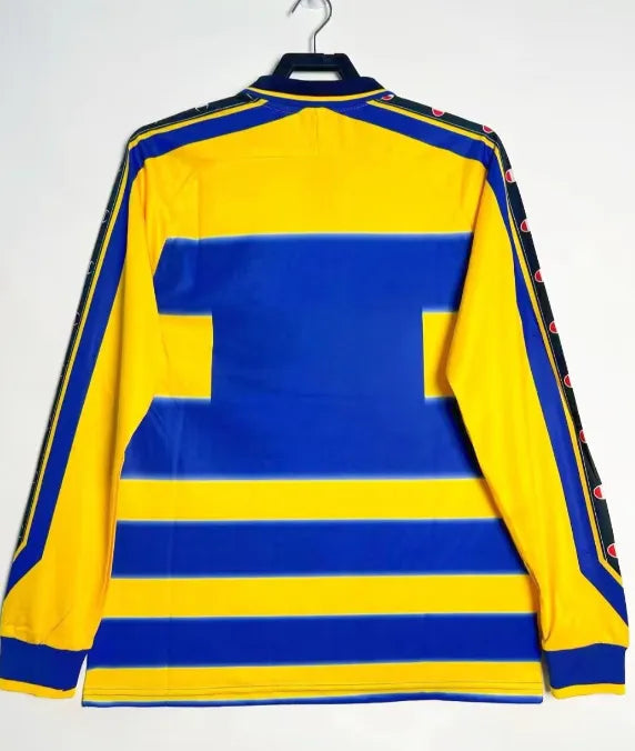 Parma Calcio Retro Long Sleeve Home Kit 99/00