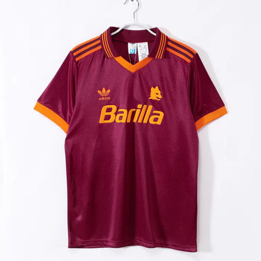 AS Roma Retro Home Kit 92/94