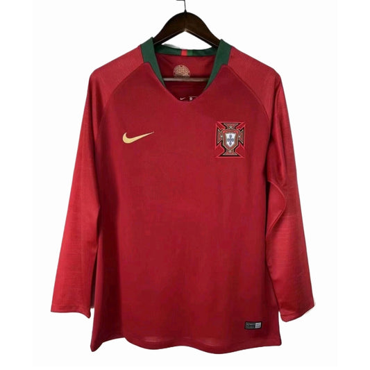 Portugal Retro Long Sleeve Home Kit 18/19