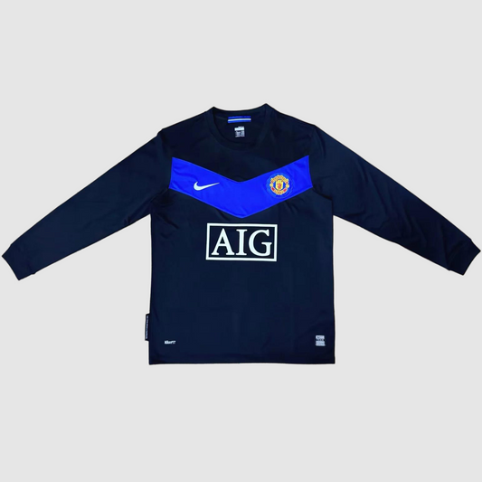 Manchester United Retro Long Sleeve Away Kit 09/10