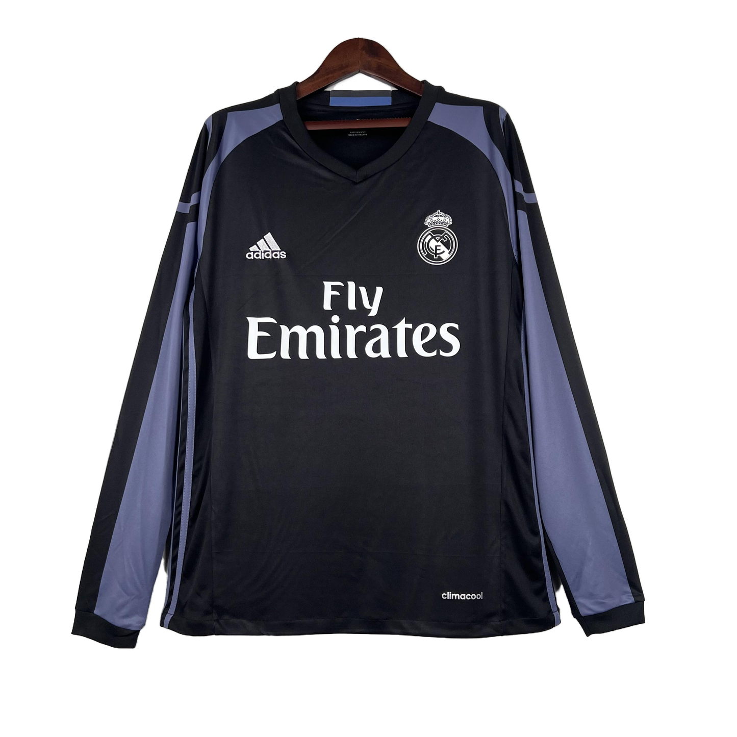 Real Madrid Retro Long Sleeve Third Kit 16/17