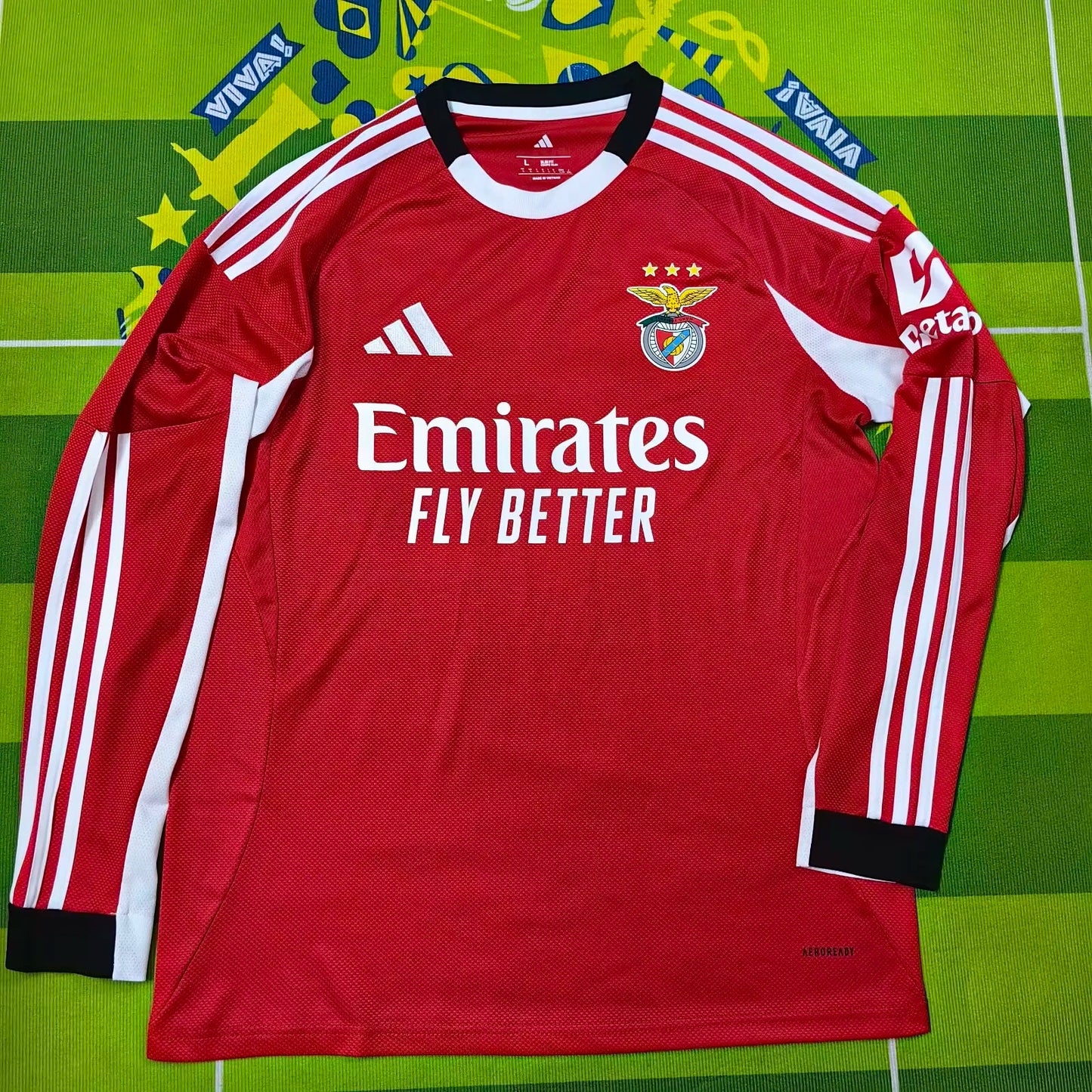 Benfica Long Sleeve Home Kit 25/26