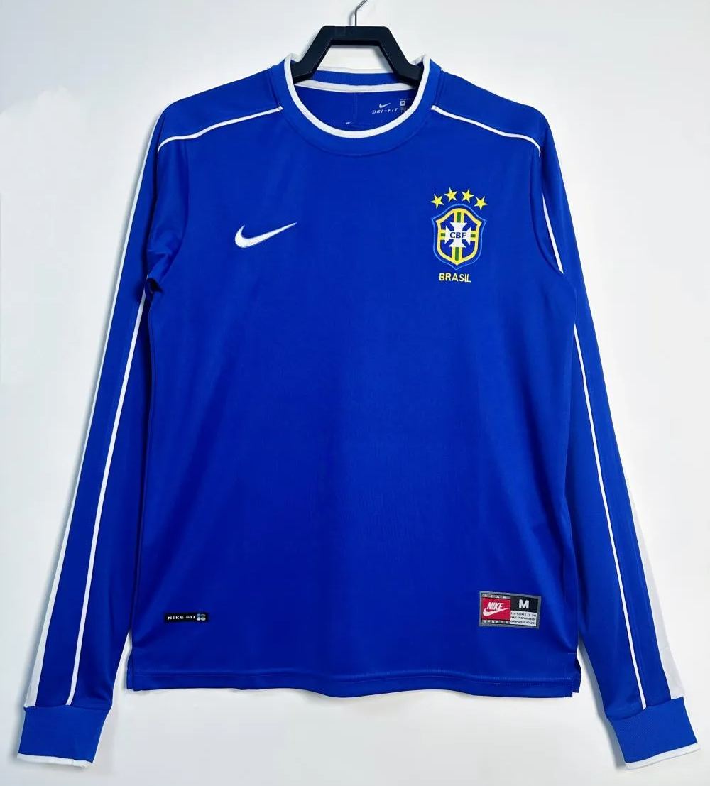 Brazil Retro Long Sleeve Away Kit 97/98
