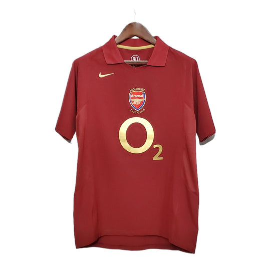 Arsenal Retro Home Kit 05/06