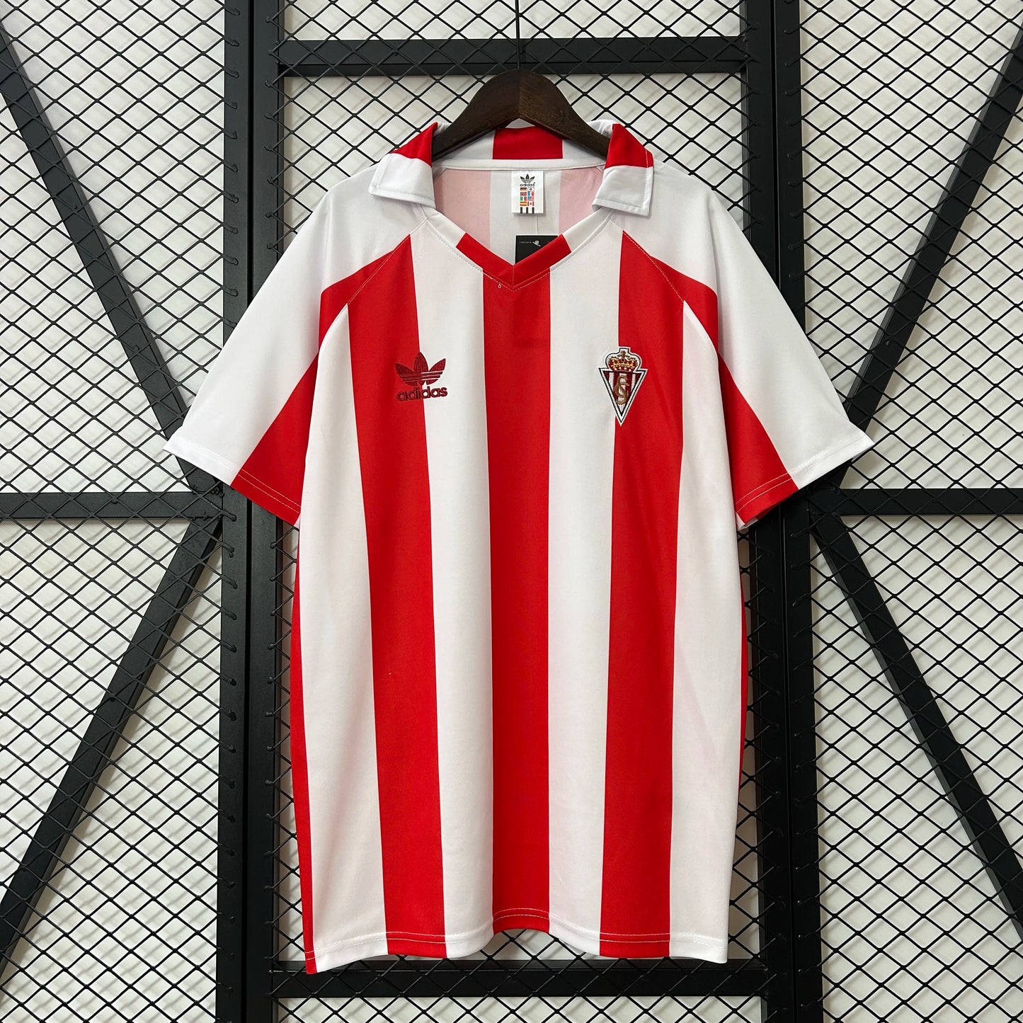 Sporting de Gijon Retro Home Kit 86/87