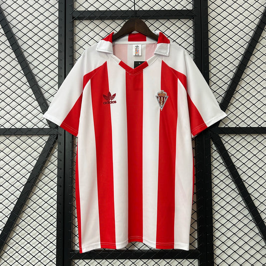 Sporting de Gijon Retro Home Kit 86/87