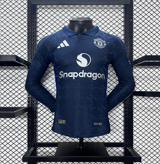 Manchester United Long Sleeve Away Kit 24/25