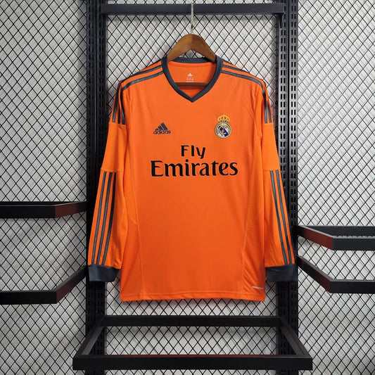 Real Madrid Retro Long Sleeve Away Kit 13/14