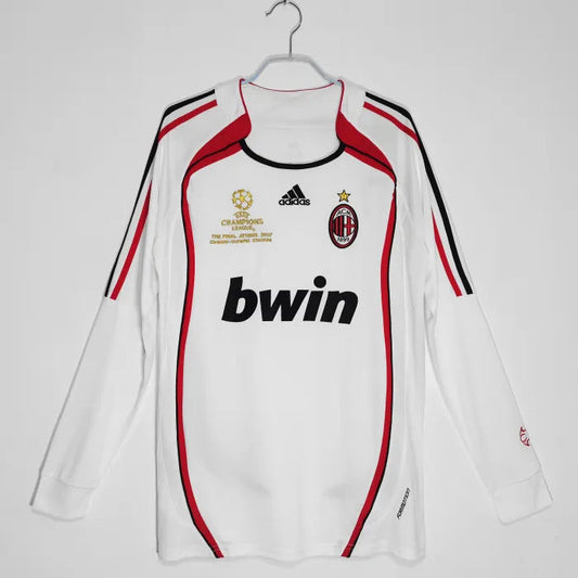 AC Milan Long Sleeve Retro Away Kit 06/07