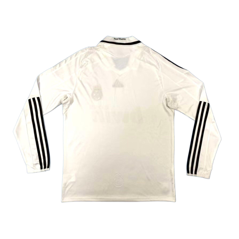 Real Madrid Retro Long Sleeve Home Kit 08/09