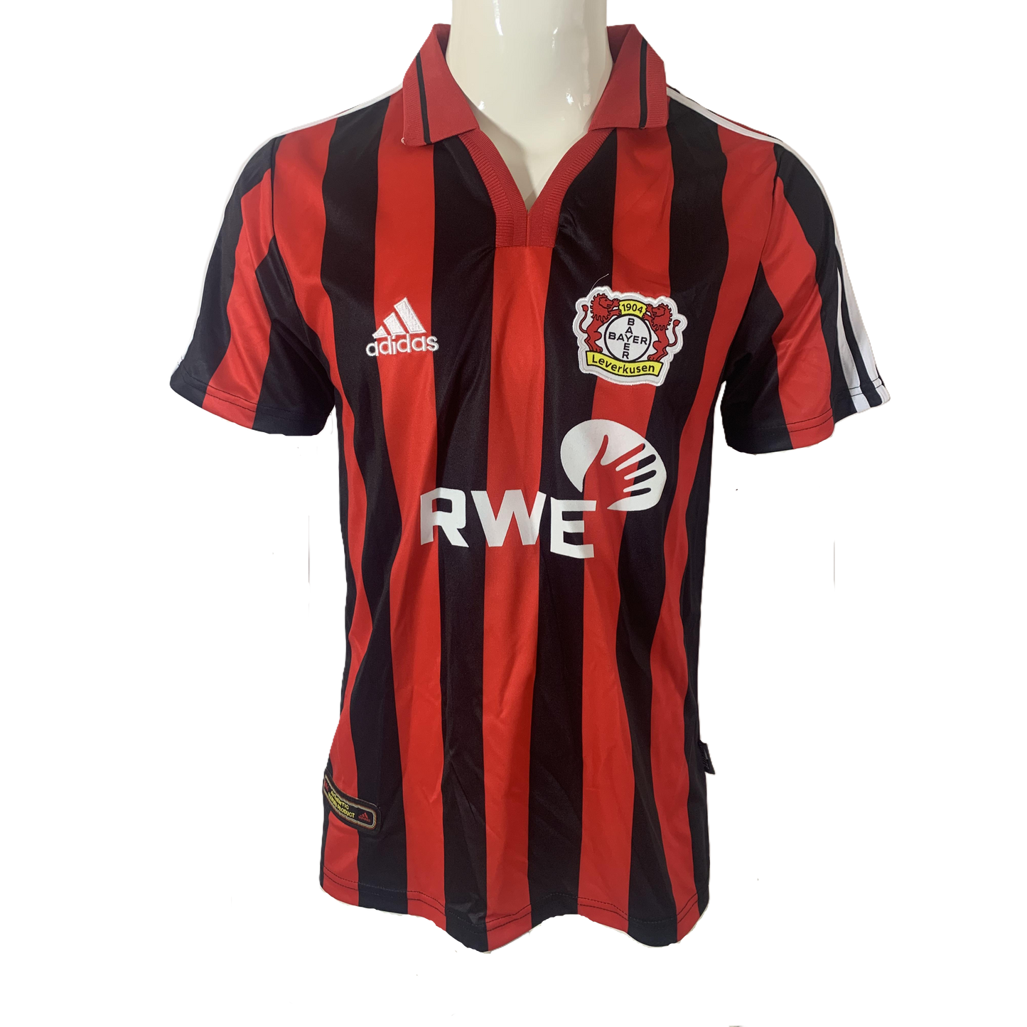 Bayer 04 Leverkusen Retro Home Kit 01/02