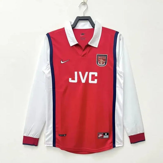 Arsenal Retro Long Sleeve Home Kit 98/99
