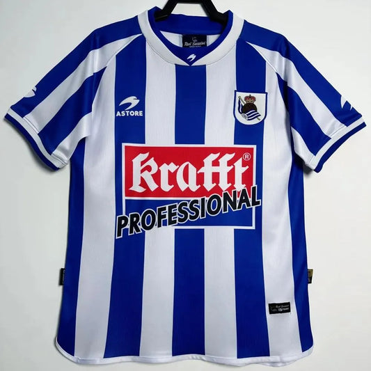 Real Sociedad Retro Home Kit 02/03