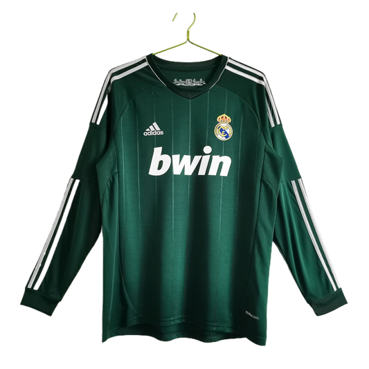Real Madrid Retro Long Sleeve Third Kit 12/13