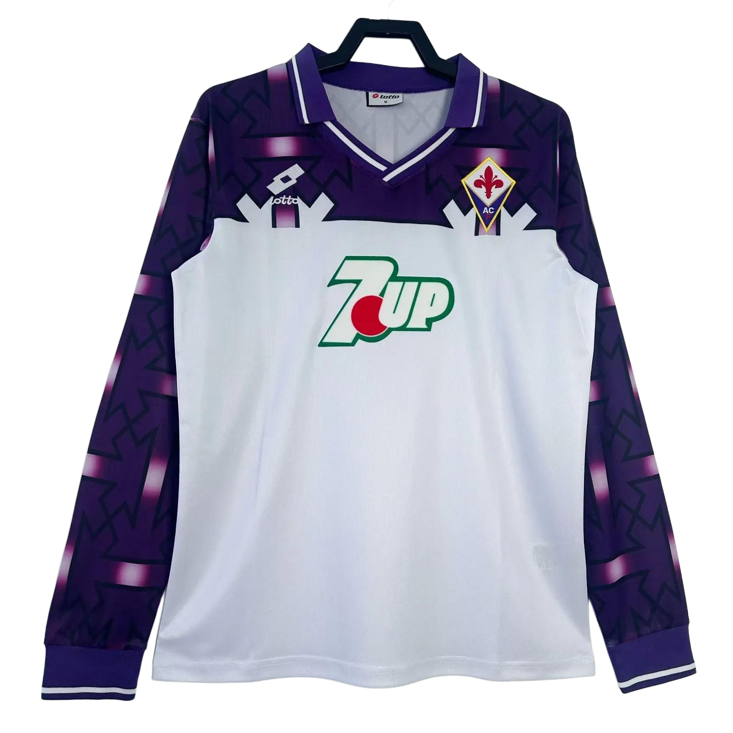 Fiorentina Retro Long Sleeve Away Kit 92/93