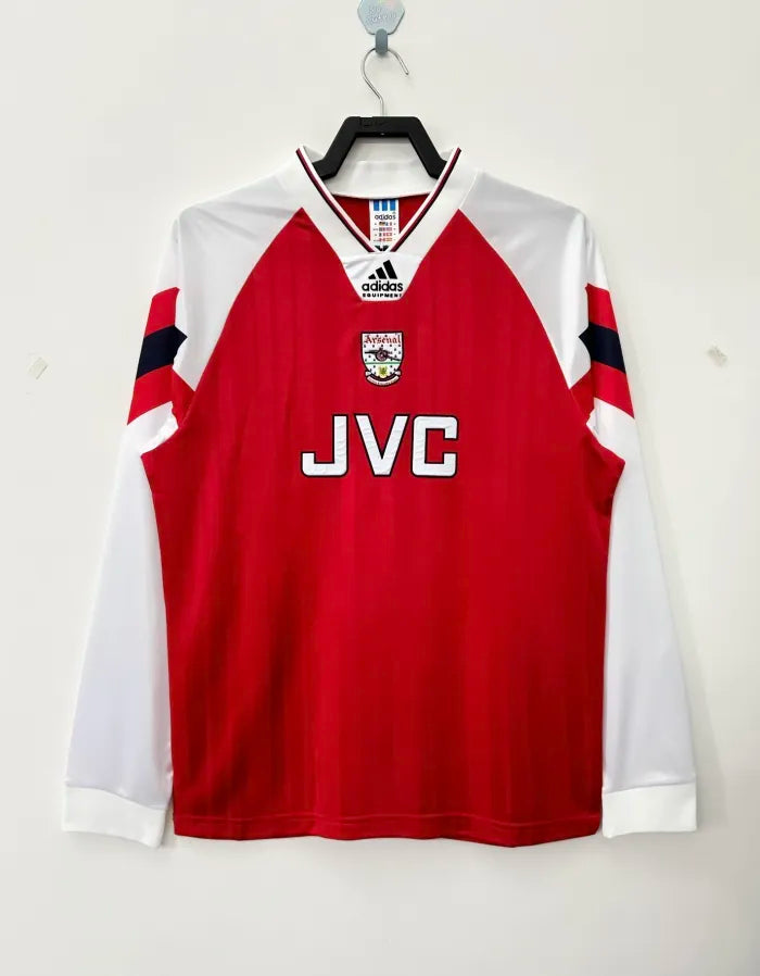Arsenal Retro Long Sleeve Home Kit 92/94