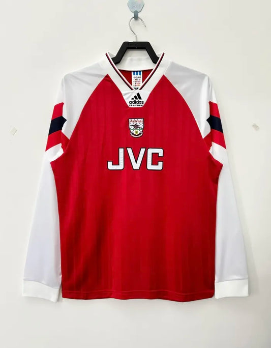Arsenal Retro Long Sleeve Home Kit 92/94