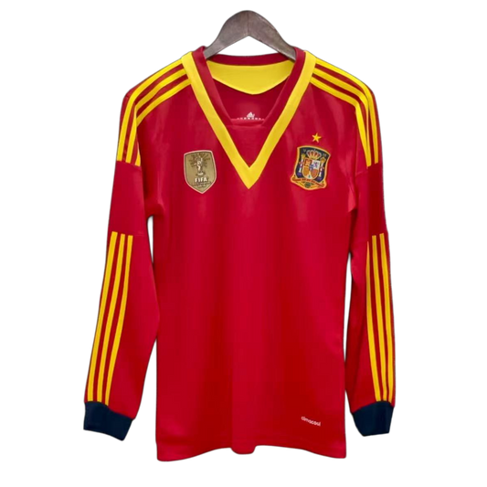 Spain Retro Long Sleeve Home Kit 12/13