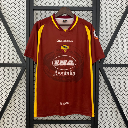 AS Roma Retro Home Kit 97/98
