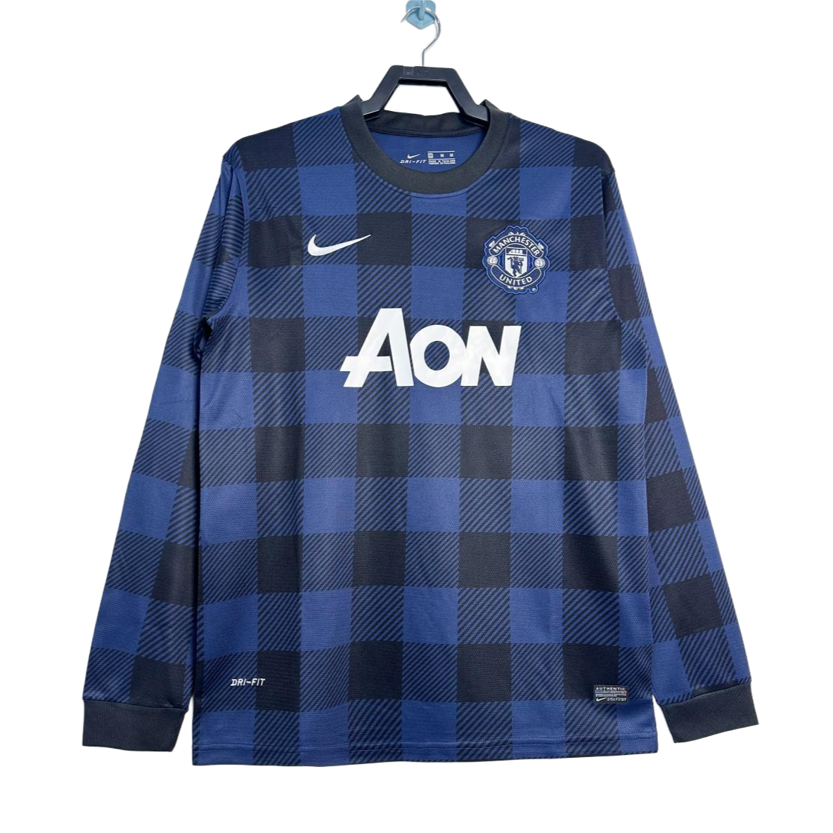 Manchester United Retro Long Sleeve Away Kit 13/14