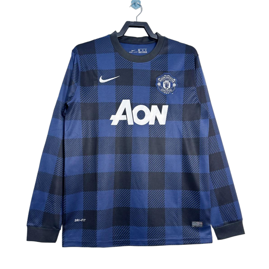 Manchester United Retro Long Sleeve Away Kit 13/14