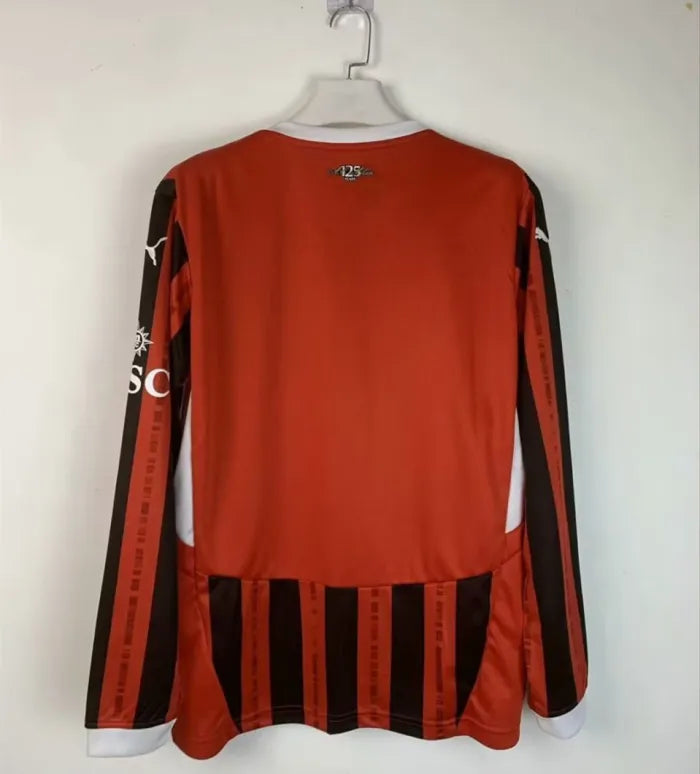 AC Milan Long Sleeve Home Kit 24/25