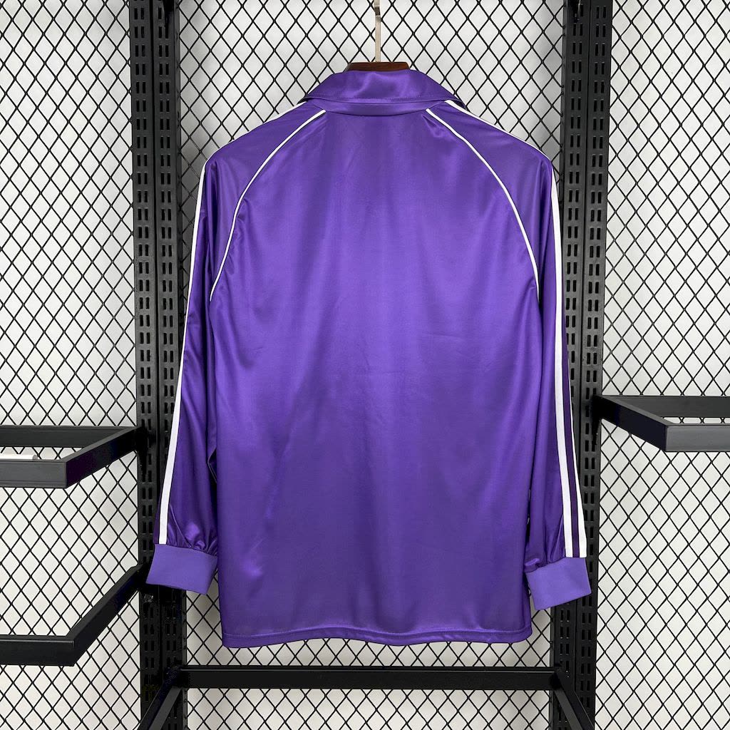 Real Madrid Retro Long Sleeve Away Kit 84/85
