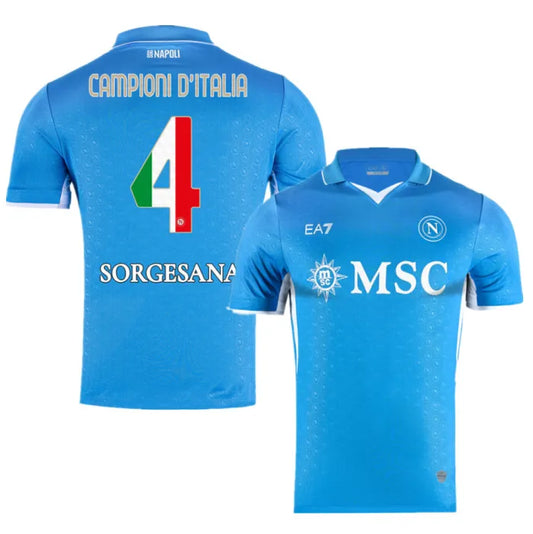 Napoli Italian Champions Home Kit 24/25
