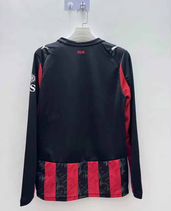 AC Milan Long Sleeve Home Kit 25/26