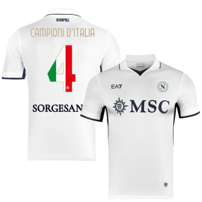 Napoli Italian Champions Away Kit 24/25