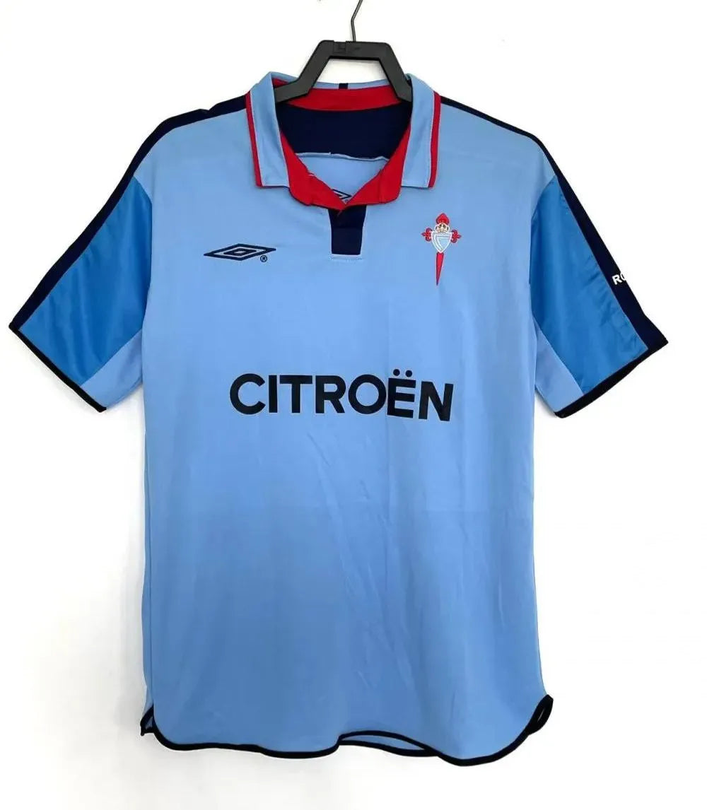 Celta Vigo Retro Home Kit 03/04