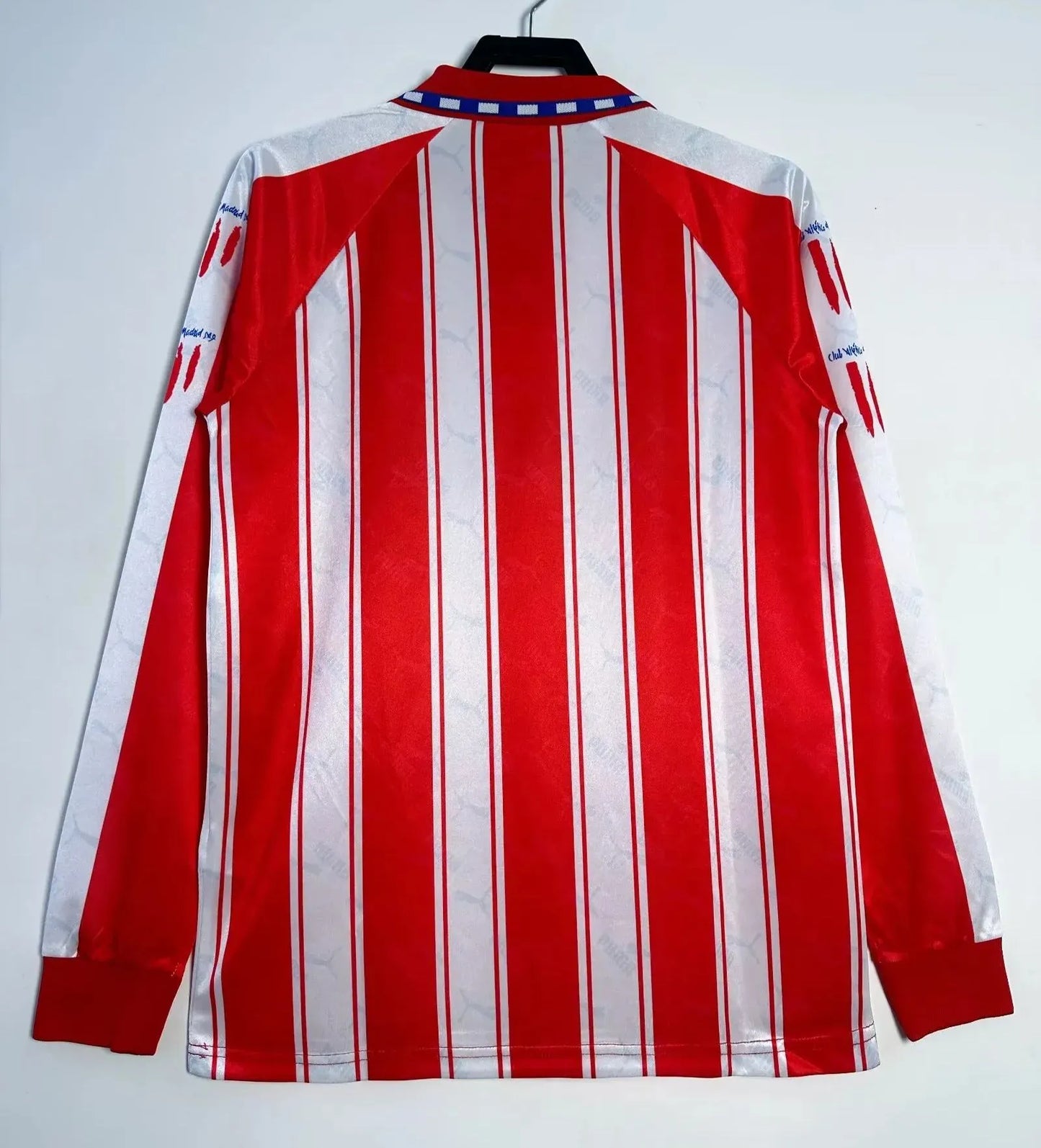 Atletico Madrid Retro Long Sleeve Home Kit 94/95