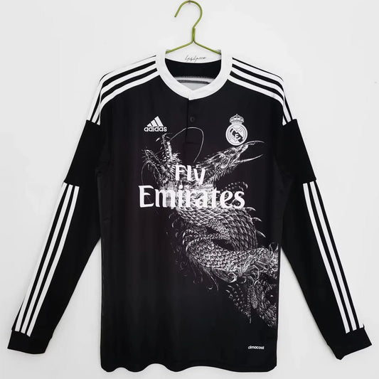 Real Madrid Retro Long Sleeve Third Kit 14/15
