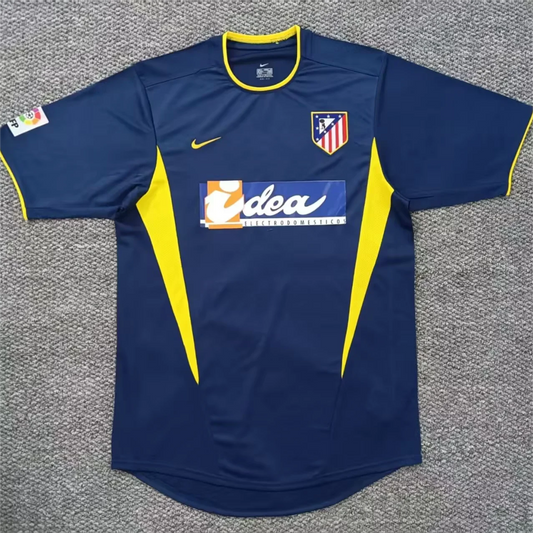 Atletico Madrid Retro Away Kit 02/03 (Laliga Patch Included)