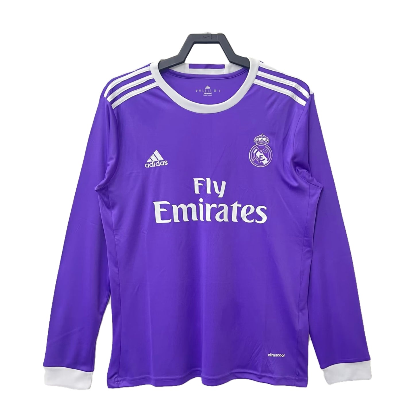 Real Madrid Retro Long Sleeve Away Kit 16/17