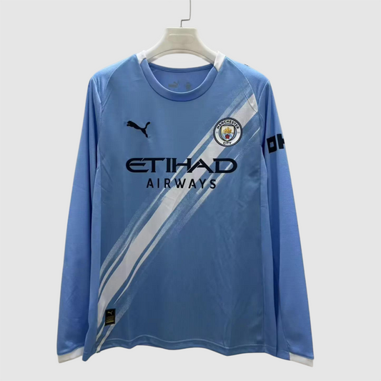 Manchester City Long Sleeve Home Kit 25/26
