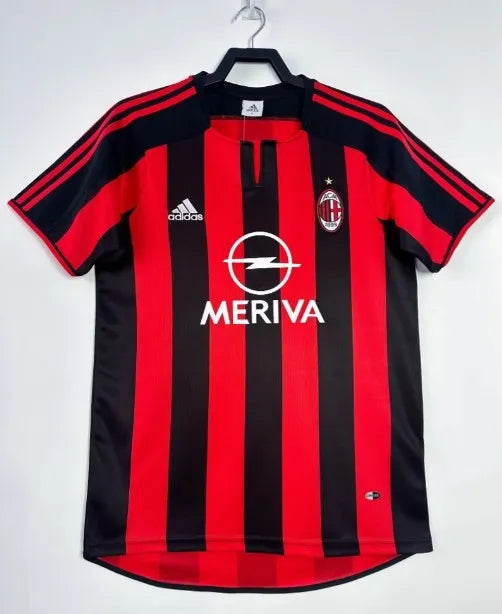 AC Milan Retro Home Kit 03/04