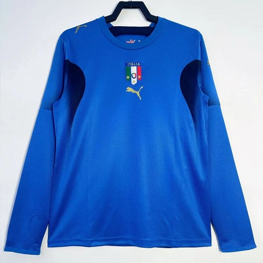 Italy Retro Long Sleeve Home Kit 05/06