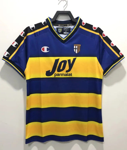 Parma Calcio Retro Home Kit 01/02