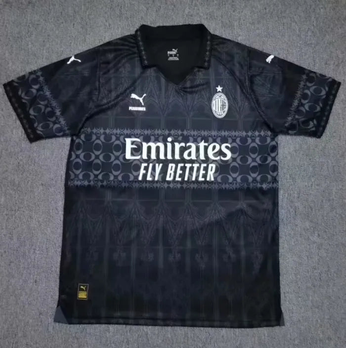 AC Milan X PLEASURES Special Black Edition Kit 23/24